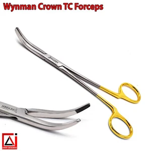 Pinza removedora de corona dental quirúrgica Wynman pinzas TC instrumentos de laboratorio - Imagen 1 de 4