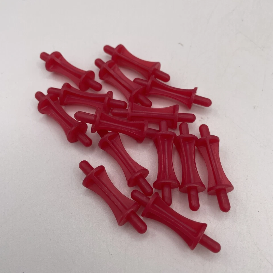 Board Game Parts: TWIXT, Avalon Hill, 1976, replacement pieces Red Pegs - Image 1 of 1