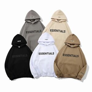 Brand ESSENTIALS Hoodie Fleece Oversize Hoodie Fashion Best-Quality Sweatshirts