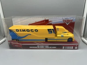 Disney Pixar Cars Cruz Ramirez's Semi Hauler Dinoco # 51 Yellow Trailer - Picture 1 of 2
