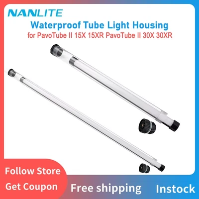 Nanlite Universal Waterproof Tube Light Housing for PavoTube II 15X 15XR PavoTub - Image 1 of 4