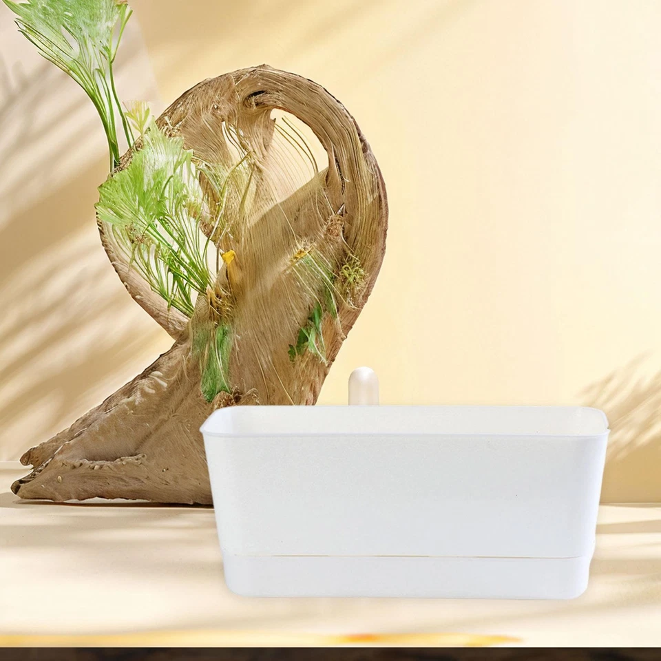 Window Box Planter Rectangular Flower Pot Gardening Enthusiasts Gift Vegetables - Image 1 of 1