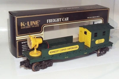 K-Line "Kennecott Copper Corporation" Searchlight Caboose Car (K90011) - Image 1 of 2