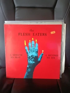 The Flesh Eaters ‎– A Minute To Pray A Second To Die Lp Vinyl Uk 1981 Punk - Picture 1 of 9