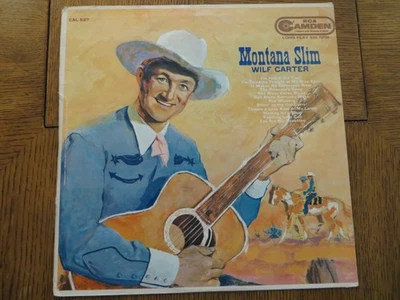 Wilf Carter – Montana Slim - 1964 - RCA Camden CAL 527 Vinyl LP VG+/VG Foto 1 de 4