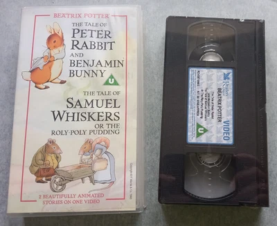 New Sealed, Peter Rabbit & Benjamin Bunny + The Tale of Samuel Whiskers VHS tape - Image 1 of 3