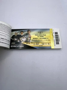Pittsburgh Penguins 2006-07 TICKET STUB vs Philadelphia Flyers 11-13-06 Game 9 - Picture 1 of 1