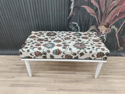 Dressing table bench, Handmade furniture, Dining bench, Upholstered bench - Image 1 of 4