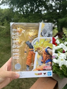 Custom Super Saiyan 3 Son Goku Omen SH.Figuarts Authentic Bandai Dragonball SSJ3 - Bild 1 von 4