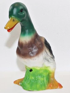 Figura Pato Colorido de Pie H 30 CM Jardín con Sensor Movimiento Pfiff Schnatter - Imagen 1 de 5