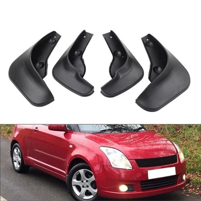 Wheel Mud Flaps Splash Guards For Suzuki Swift 5 Doors Hatchback 2004-2009 - Image 1 of 4