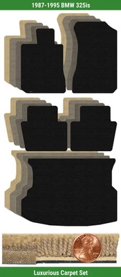 Juego de alfombrillas Lloyd Custom Luxe para BMW 325is 1987-1995 (5 piezas) #1FL Foto 1 de 4