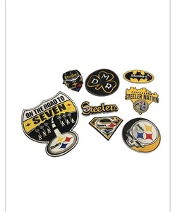 Lot Of Pittsburgh Steelers Patches  - Picture 1 of 5