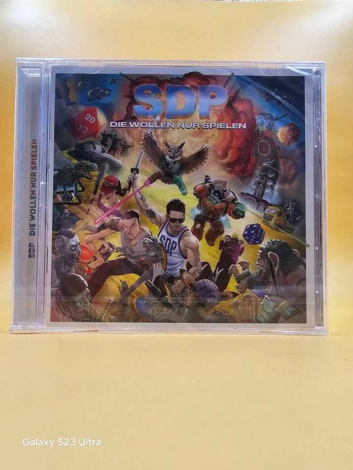 SDP "die wollen nur spielen" CD NEU Album 2025 / original verpackt - Bild 1 von 1