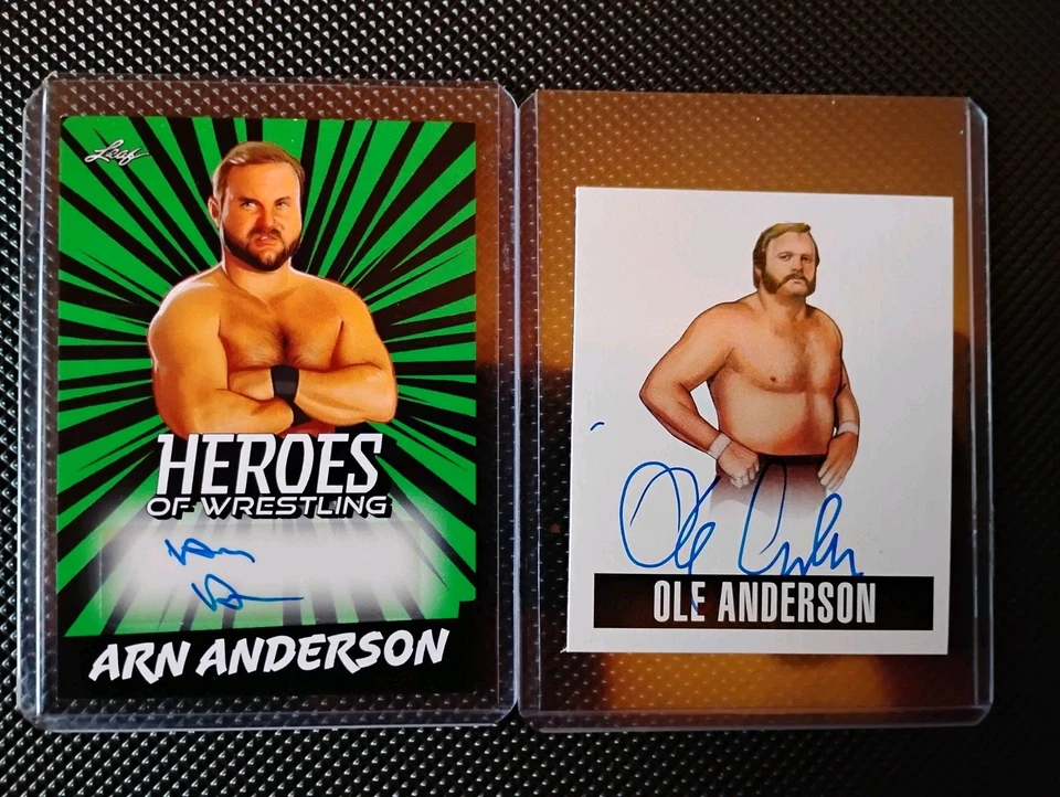 明尼苏达破坏船员阿恩·奥莱·安德森·叶亲笔签名签名套装 — 第 1/4 张图片