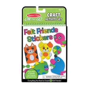 Melissa & Doug On the Go Felt Friends Craft Activity Set With 188 Felt... - Picture 1 of 1