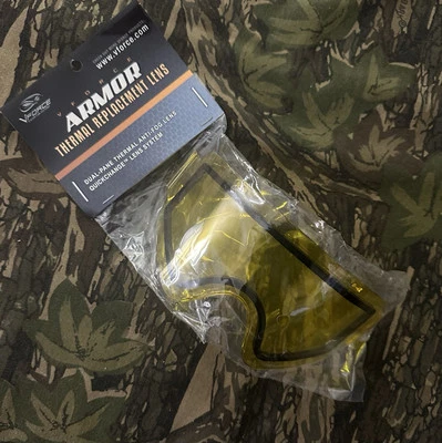 Gafas térmicas de paintball V-Force Armor & Pro Vantage de doble panel amarillas Foto 1 de 3