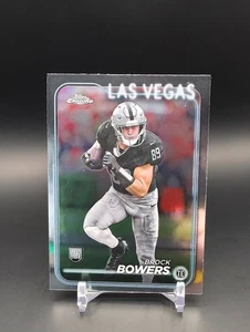 Fútbol americano cromado Topps 2024 - Brock Bowers #207 radiocontrol base novato - Imagen 1 de 2