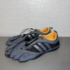 Adidas Adipure Trainers Barefoot Five Finger Running Shoes Mens Sz 12 Gray