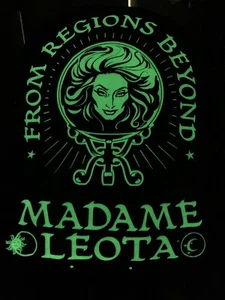 Almohada Mansión Embrujada Brilla en la Oscuridad Parques Disney Madame Leota Lápida Nueva con Etiquetas - Imagen 1 de 10