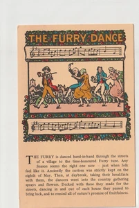 Vintage Postcard The Furry Dance - Picture 1 of 2