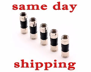 Coax Cable RG6 Connectors PPC EX6XL PLUS Compression Broadband Coaxial Fittings - Picture 1 of 7