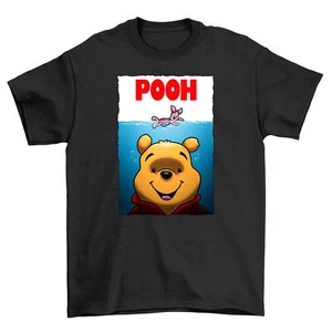 "Pooh's Honey Adventures" - Cute Winnie the Pooh T-shirt, 100% Cotton, Unisex De - Picture 1 of 46