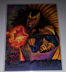 1995 Fleer Ultra - Mutant Liberation Front - Reignfire - Many Non Sport Cards