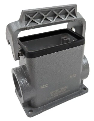 Harting 19300100292 Power Connector Base Heavy Duty Han Series Housing 10B NEW - Image 1 of 4