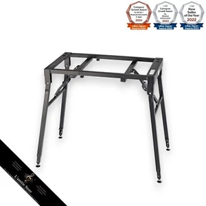 K&M 18950 Table-Style Keyboardständer maximale Belastung 80kg schwarz 60-100cm verstellbar - Bild 1 von 10