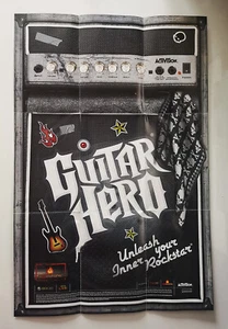 Official: Guitar Hero XBox 360 Poster/Wall Poster - Picture 1 of 2