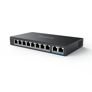 PoE Switch à 8 Ports PoE 2 Ports Gigabit Uplink jusqu'à 120W au Total pour To... - Afbeelding 1 van 7