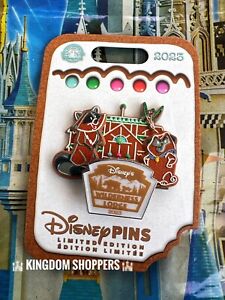 2023 Disney Parks Christmas Gingerbread Wilderness Lodge LE Pin Pocahontas Meeko