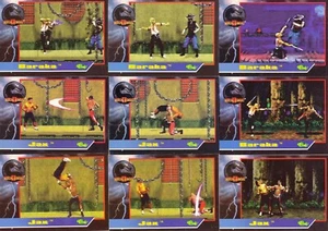 Mortal Kombat 2 1994 Clásico Marketing Completo Juego de Cartas Base de 80 CH - Imagen 1 de 6