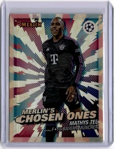 2023-24 Topps Merlin Chrome Merlin's Chosen One #MC-3 Mathys Tel Bayern Munich - Picture 1 of 2