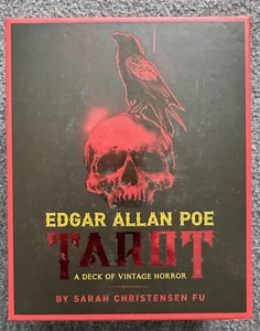 NEW - EDGAR ALLAN POE TAROT - Deck of Vintage Horror by Sarah C Fu - Sealed - Picture 1 of 3