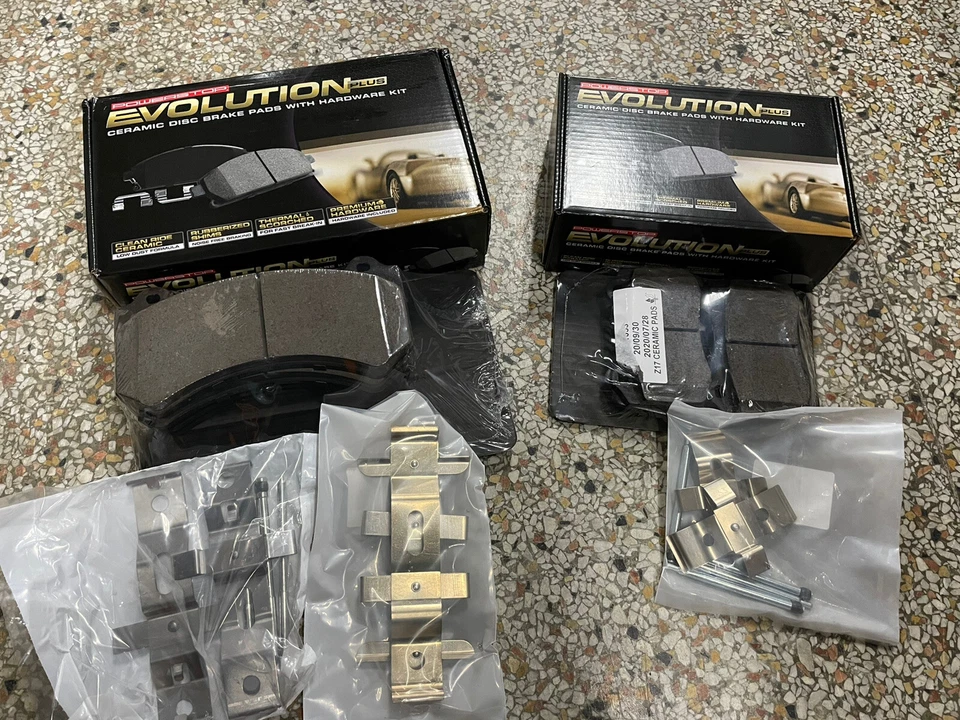 Powerstop evolution Ceramic Brake Front & rear Brembo 6 piston 2009-13 CTS-V ZL1 - Image 1 of 1