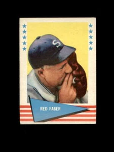 1961 Fleer Baseball #024 Urban Faber STARX 4 VG/EX  (LS809016) - Picture 1 of 2