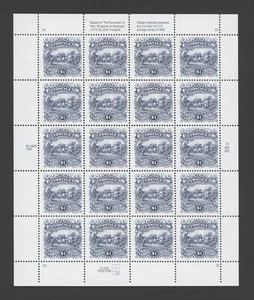 1994 US Scott #2590 $1 Burgoyne at Saratoga Mint Sheet of 20 Stamps MNH - Picture 1 of 1