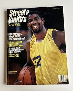 Street Smith's 1987-1988 Basketballmagazin Earvin Magic Johnson Lakers - Bild 1 von 4