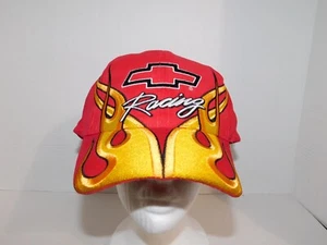 Vintage Chevrolet Racing Mütze Flammen bestickt - Bild 1 von 5