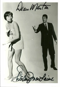 DEAN MARTIN und SHIRLEY MACLAINE Original Autogramme signiertes Foto - Bild 1 von 1