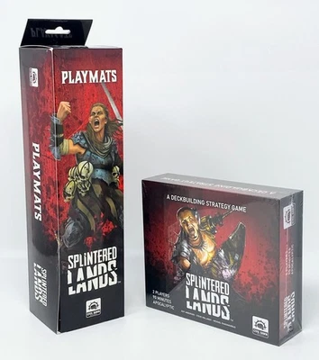 Civil Dawn: Splintered Lands + Enclave Playmats Bundle SEALED, New in Box - Image 1 of 4