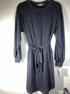 Tash + Sophie schwarzes Stretchkleid - Stoffgürtel - Größe M neu mit Etikett - Bild 1 von 6