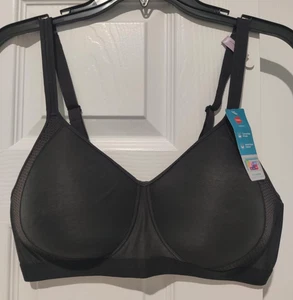 Hanes Signature Women's Cooling Comfort Wireless Convertible T-Shirt Bra Size XL - Picture 1 of 4