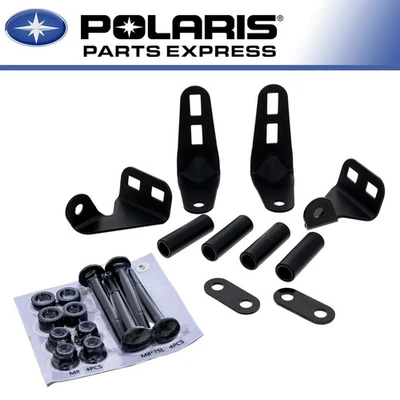 NEW POLARIS XPEDITION XP ADV 5 EPS OEM FRONT ROOF LED LIGHT BAR MOUNTS 2889643 - Image 1 of 2
