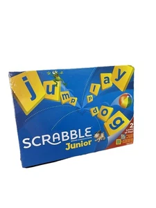 JUNIOR SCRABBLE BOARD GAME BRAND NEW FACTORY SEALED - Picture 1 of 4