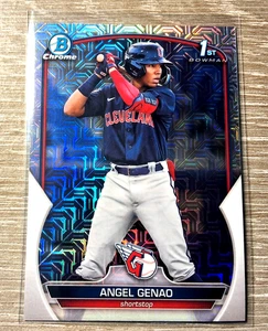 2023 Bowman Chrome Mega Box Prospects #BCP140 Angel Genao - Picture 1 of 2