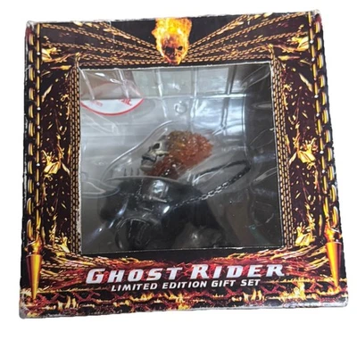 Ghost Rider 2007 Limited Edition Gift Set Exclusive Ghost Riders Figure-No DVD’s - Image 1 of 4