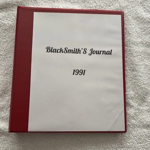 Blacksmith's Journal 1991 Complete Year Illustrated Techniques Set - Picture 1 of 13